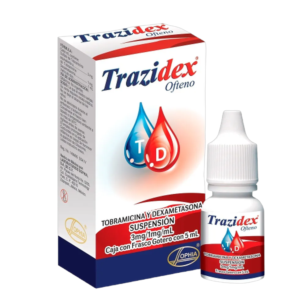 TRAZIDEX OFTENO 5 ML