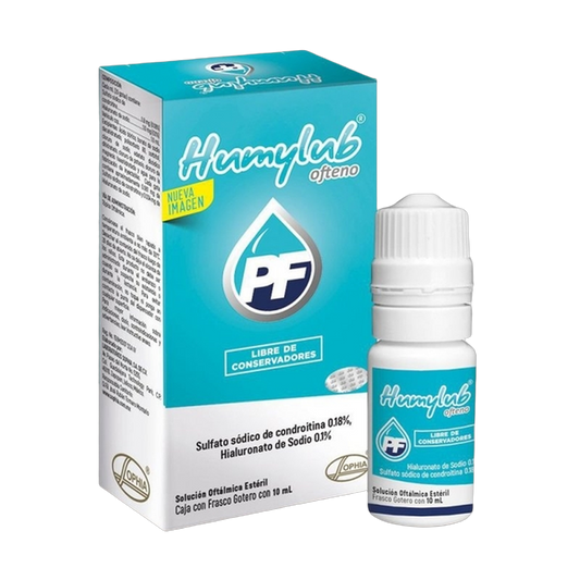 HUMYLUB OFTENO 10 ML PF