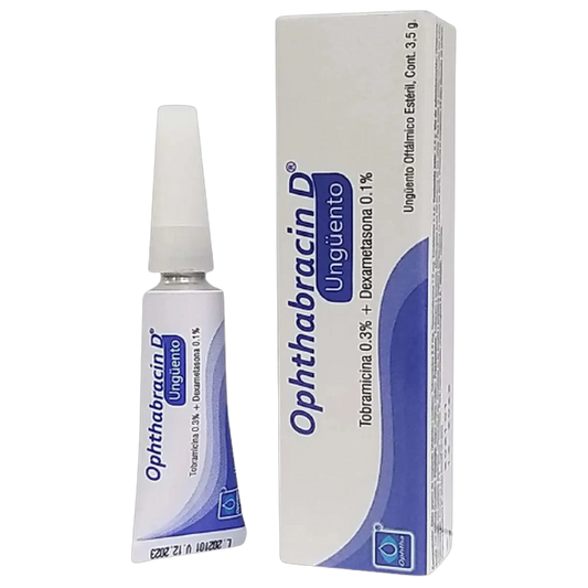 OPHTHABRACIN-D UNGÜENTO