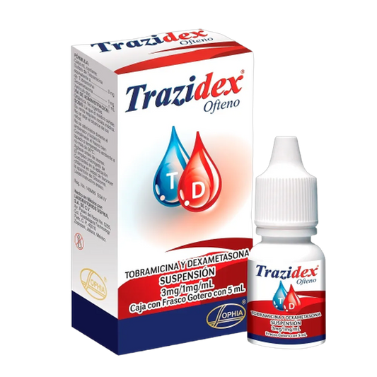 TRAZIDEX OFTENO 5 ML